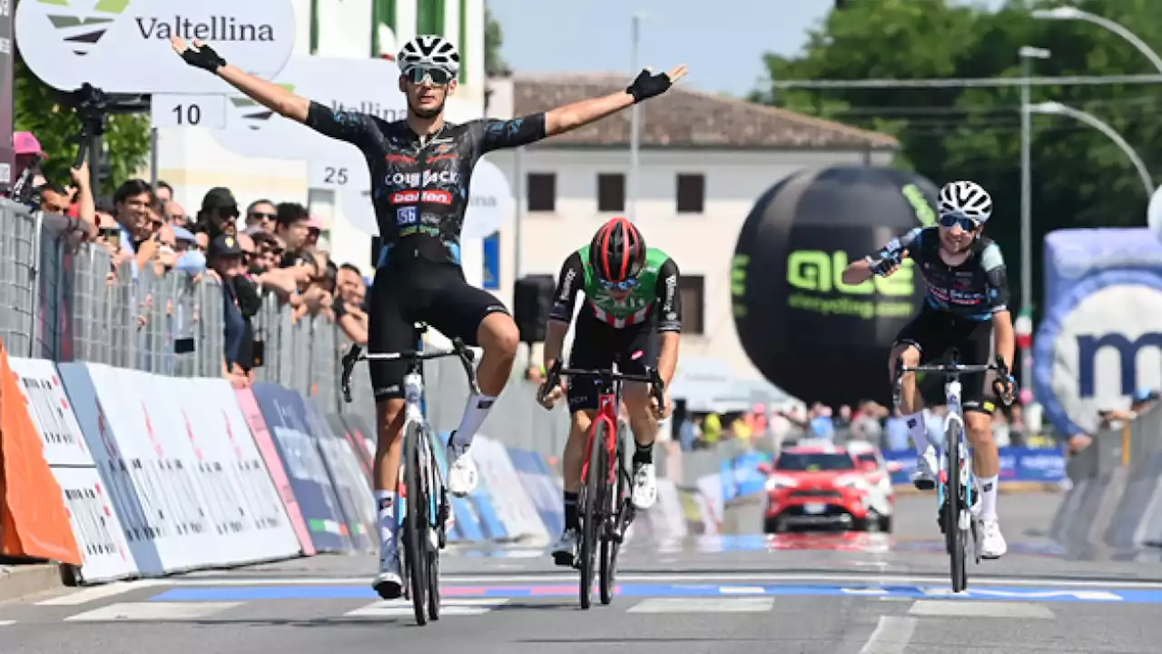 Giro Next Gen: Romele vince la sesta tappa. Staune-Mittet rimane in rosa