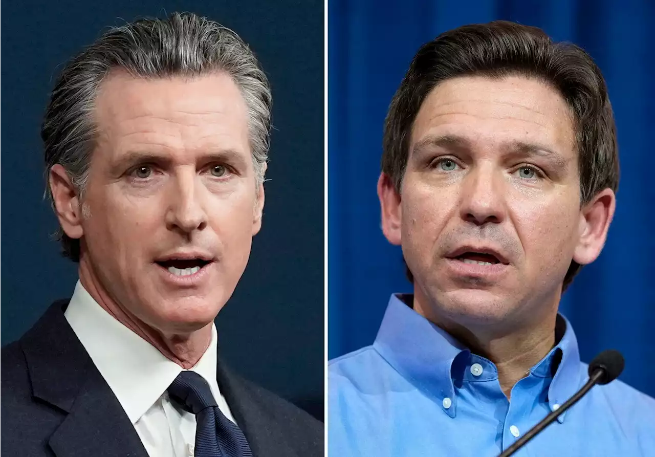 Ron DeSantis Jeers At Gavin Newsom: ‘Stop P***yfooting Around’