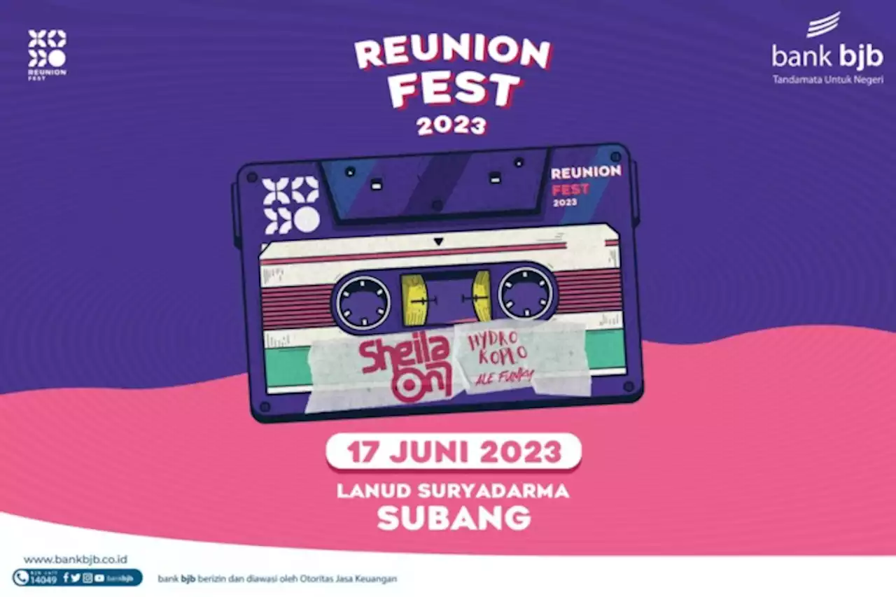 Banyak Promo di Reunion Fest 2023, bank bjb Manjakan Pengguna