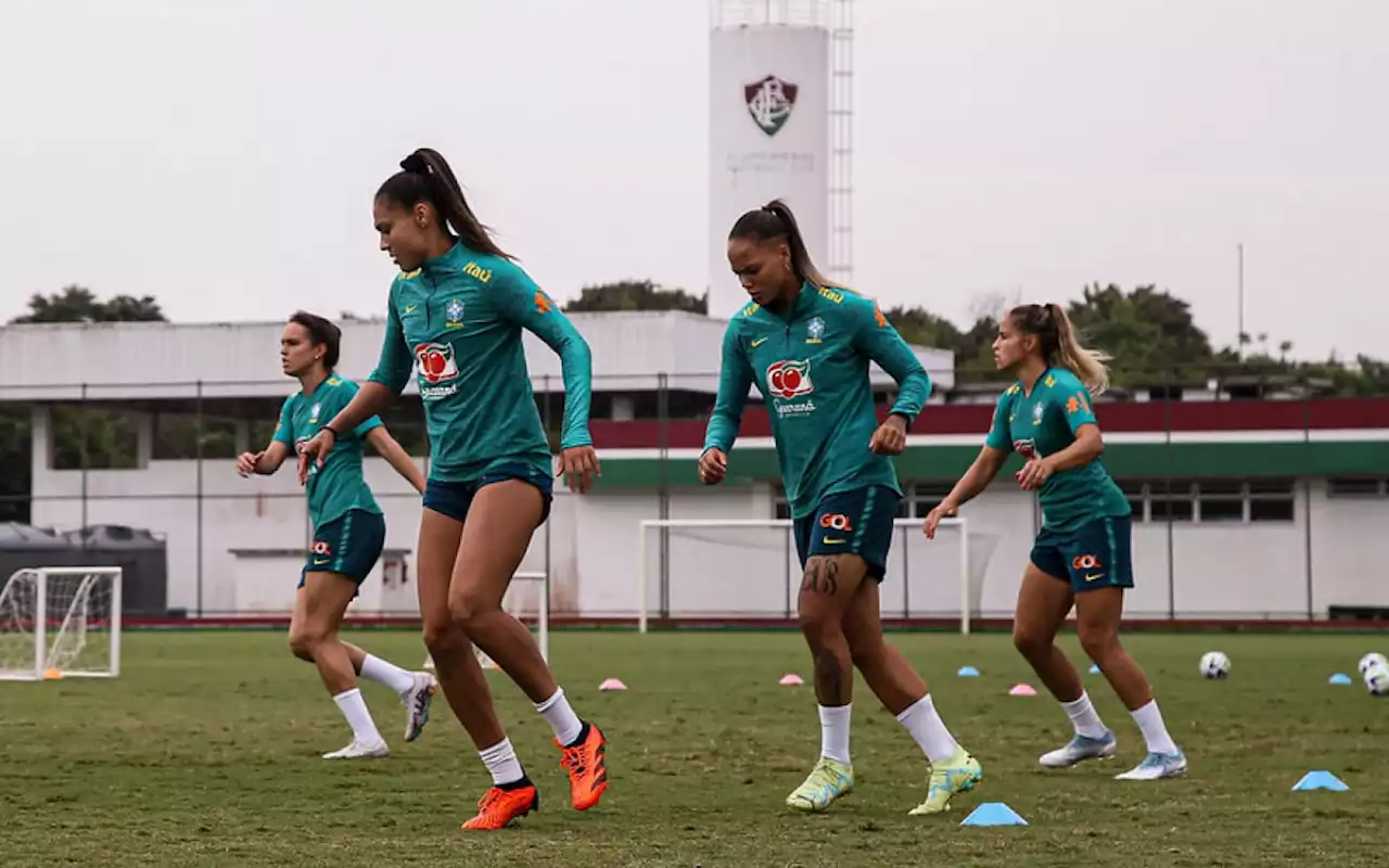 Oito jogadoras da Seleção Feminina treinam no CT do Fluminense | Fluminense | O Dia