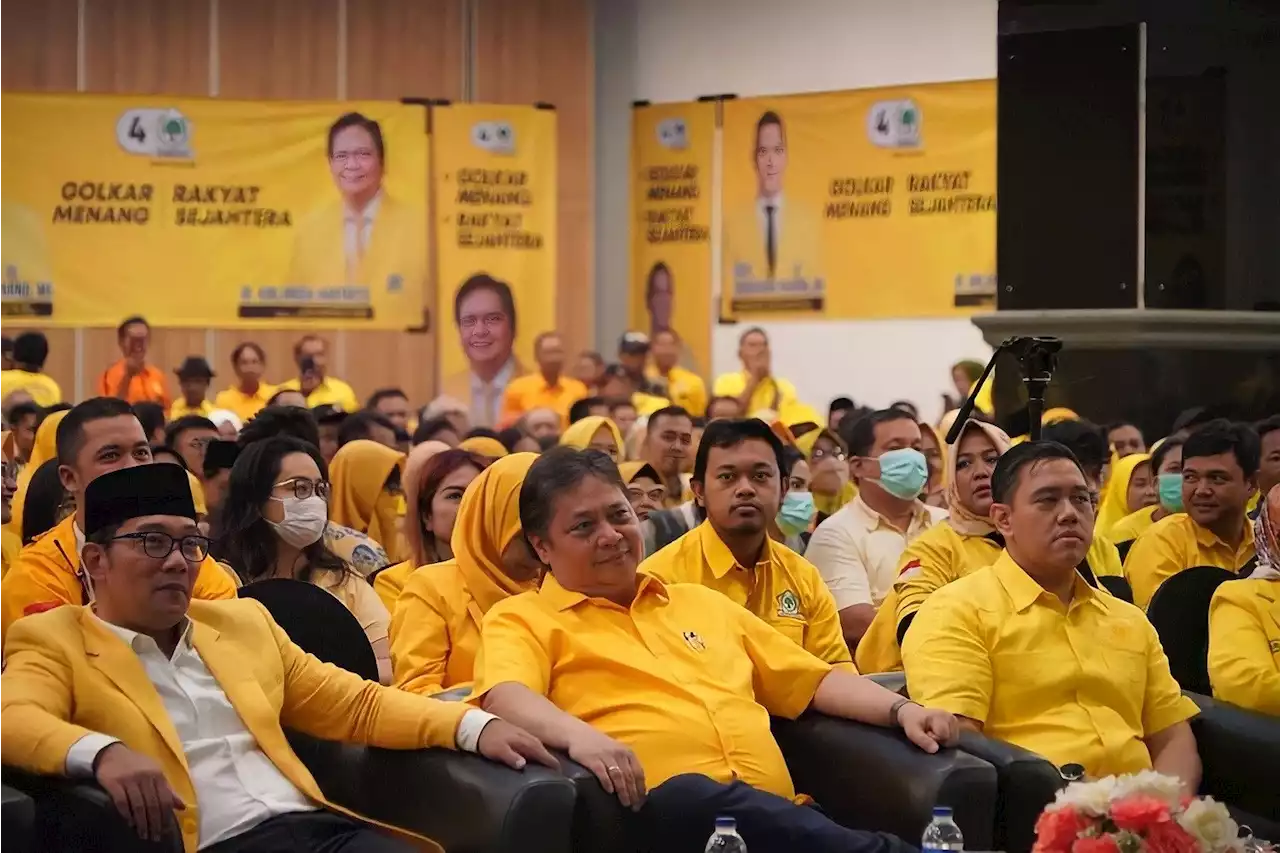 Airlangga Ingatkan Kader Golkar Pentingnya Memenangkan Pemilu 2024