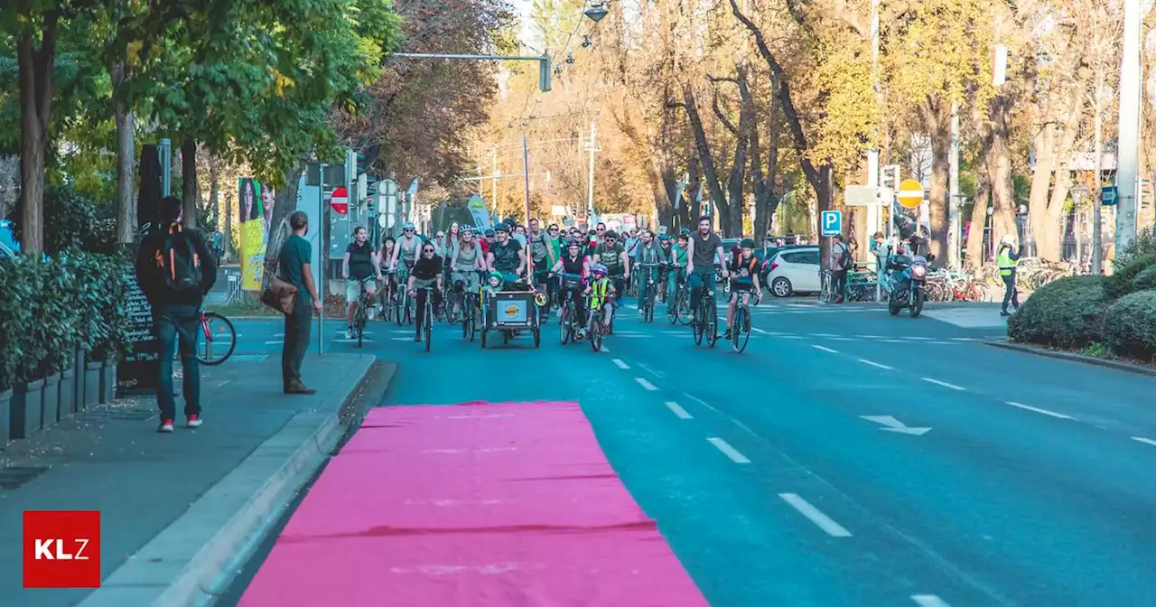 Heute in Graz: Das vielleicht letzte Ringradeln führt gar nicht über den Ring