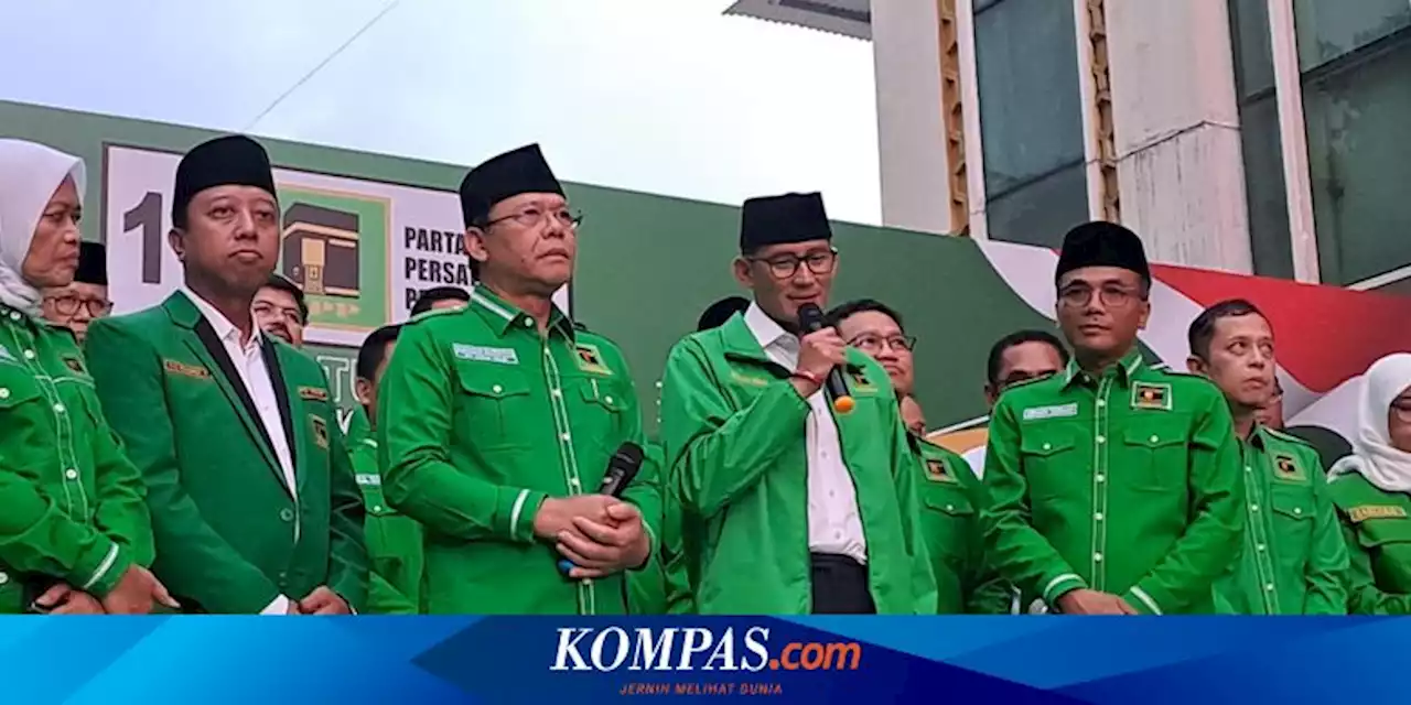 Diusulkan Jadi Ketua Bappilu PPP, Sandiaga Uno Masih Berpeluang Jadi Bakal Cawapres Ganjar