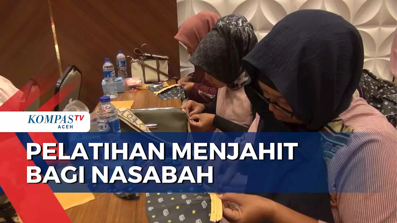 Puluhan Nasabah PNM Mengikuti Pelatihan Menjahit