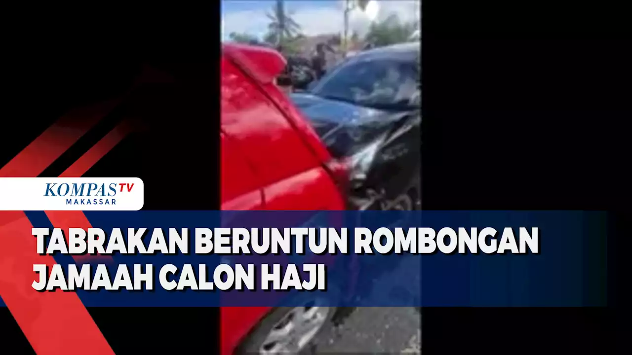 Tabrakan Beruntun Rombongan JCH