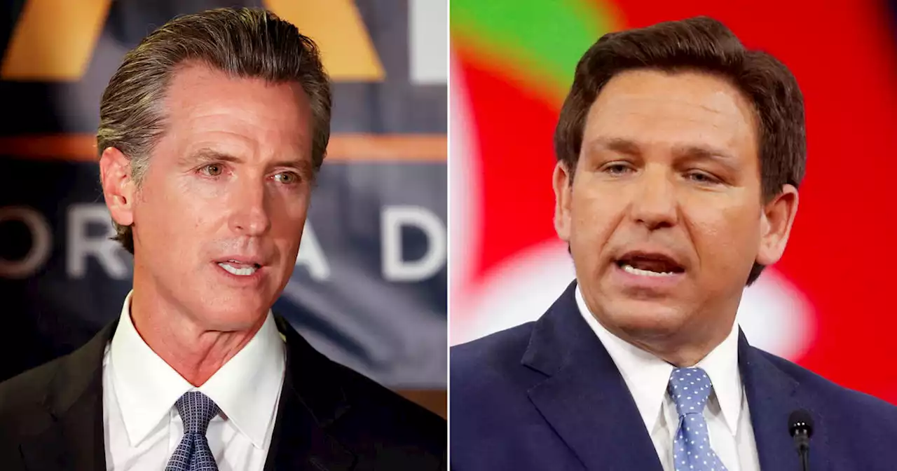 DeSantis ratchets up feud with Newsom, dares California governor to take on Biden in 2024