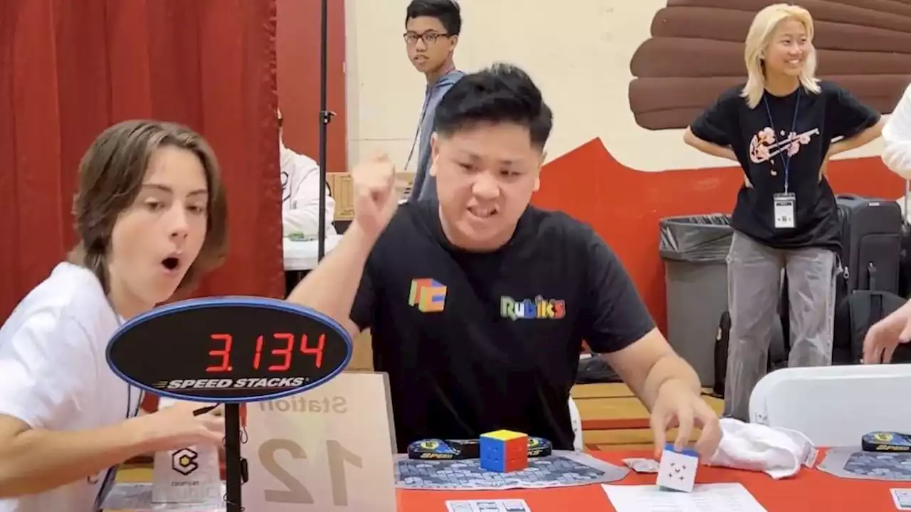 Have You Seen This? Speedster sets a new world record for solving a Rubik's Cube