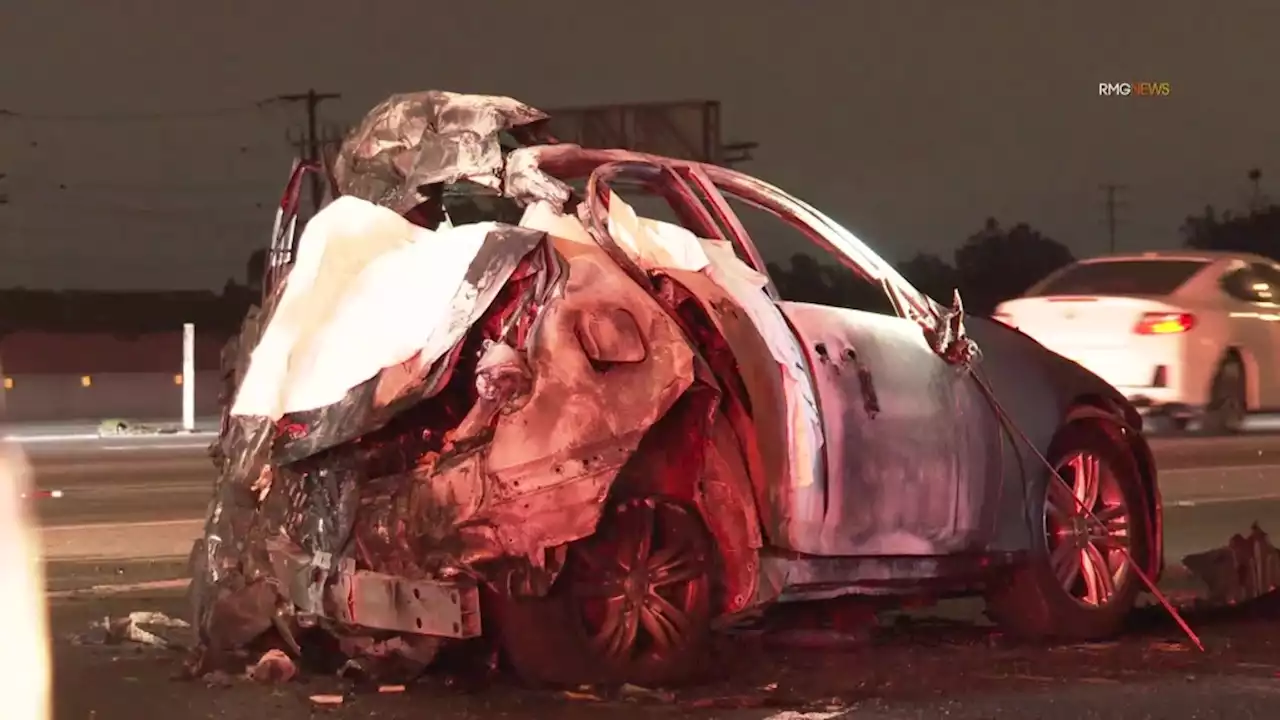 Cause of 110 Freeway crash that killed 4 still unclear