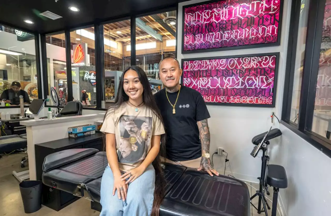 Father’s Day: Daughters look to follow in Robert Pho’s tattoo empire