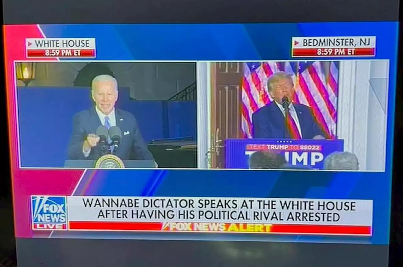 Fox News producer out after onscreen message calling President Biden a ‘wannabe dictator’