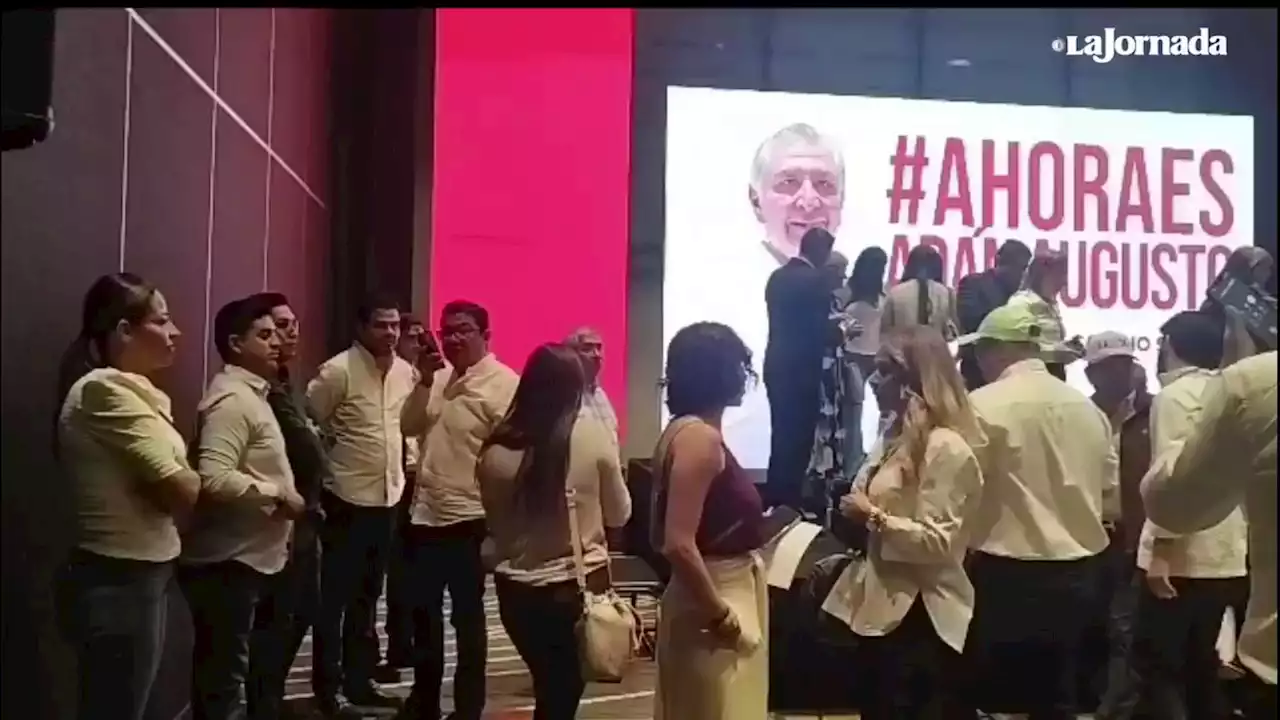 Inicia Adán López su pelea en contienda interna de Morena