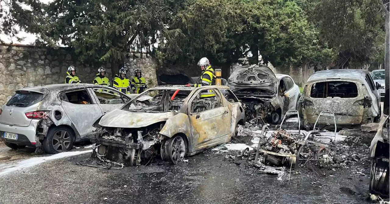 Aubagne : Douze voitures incendiées sur le parking des Passons