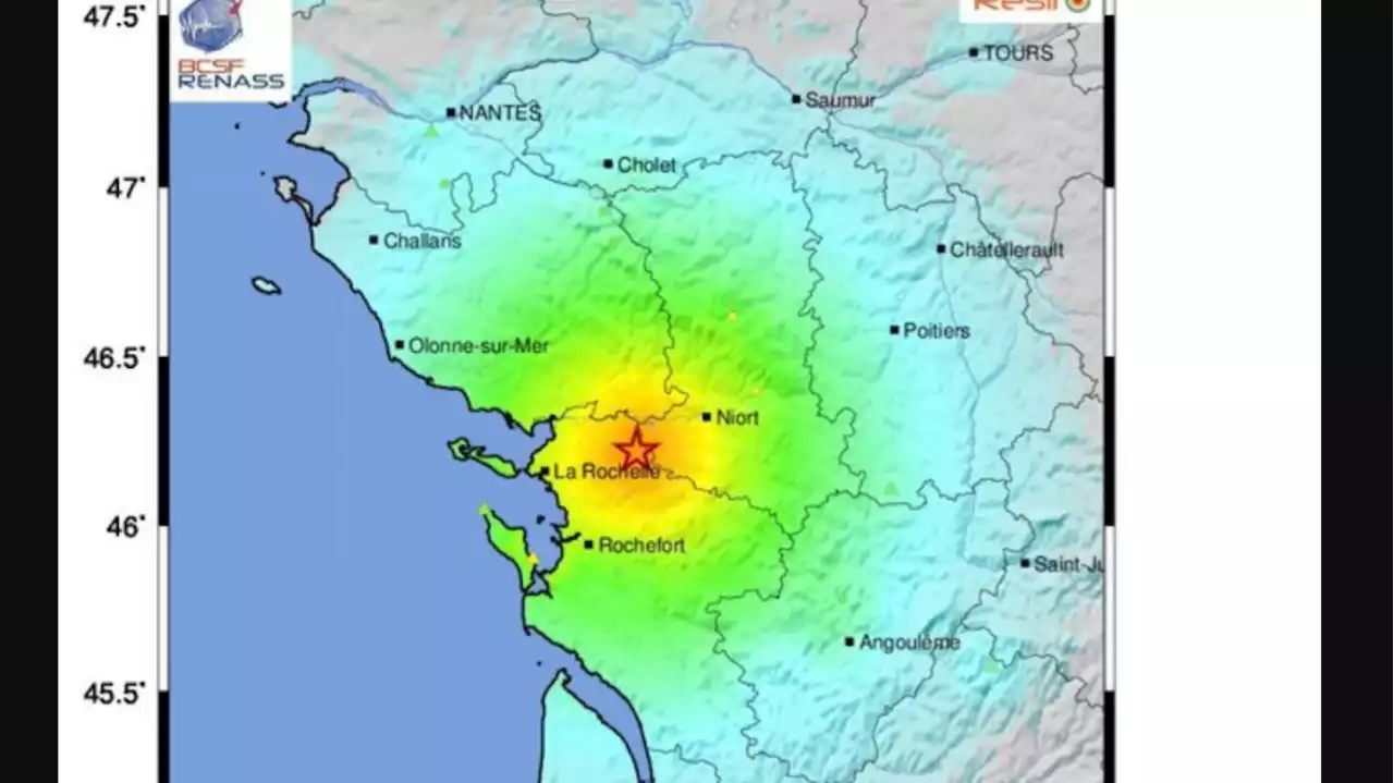 Un séisme d’une magnitude supérieure à 5 ressenti dans plusieurs départements de l’ouest