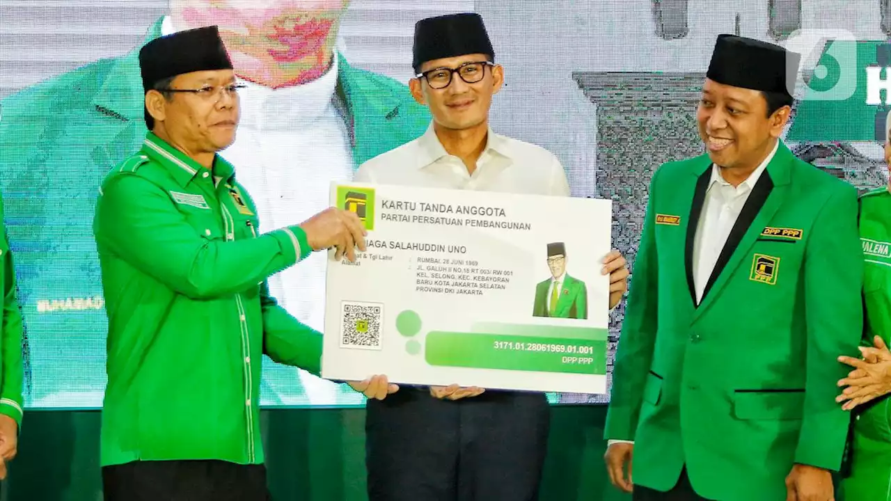 Plt Ketum PPP Usulkan Sandiaga Uno Jadi Kepala Badan Pemenangan Pemilu