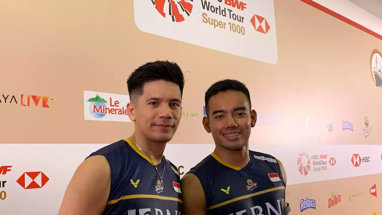 Suporter Terbelah saat Lawan The Daddies di 16 Besar Indonesia Open 2023, Pramudya/Yeremia Maklum