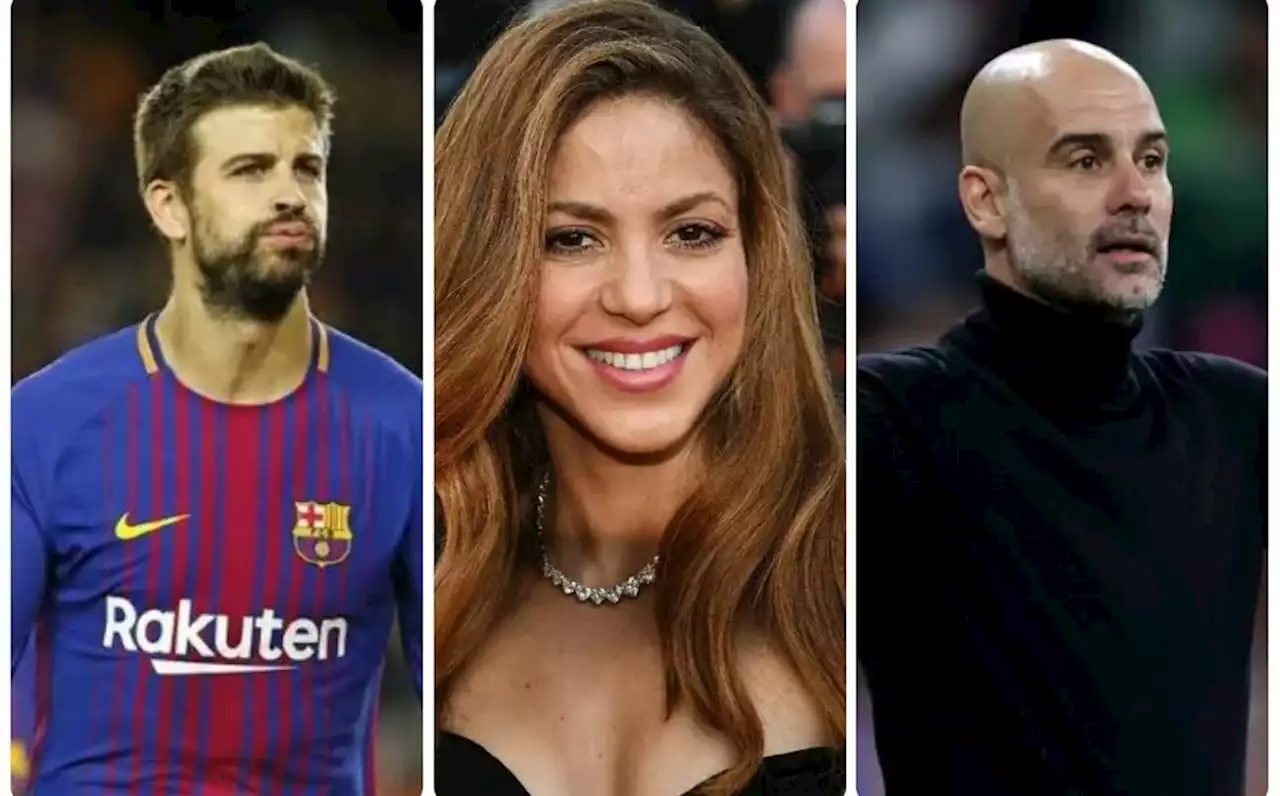 Piqué y Guardiola no se llevaban bien en el Barça, comenta Shakira