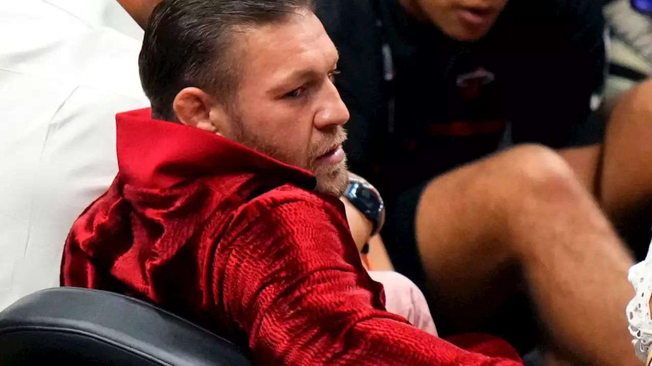 Denunciaron a Conor McGregor por abuso en una final de la NBA