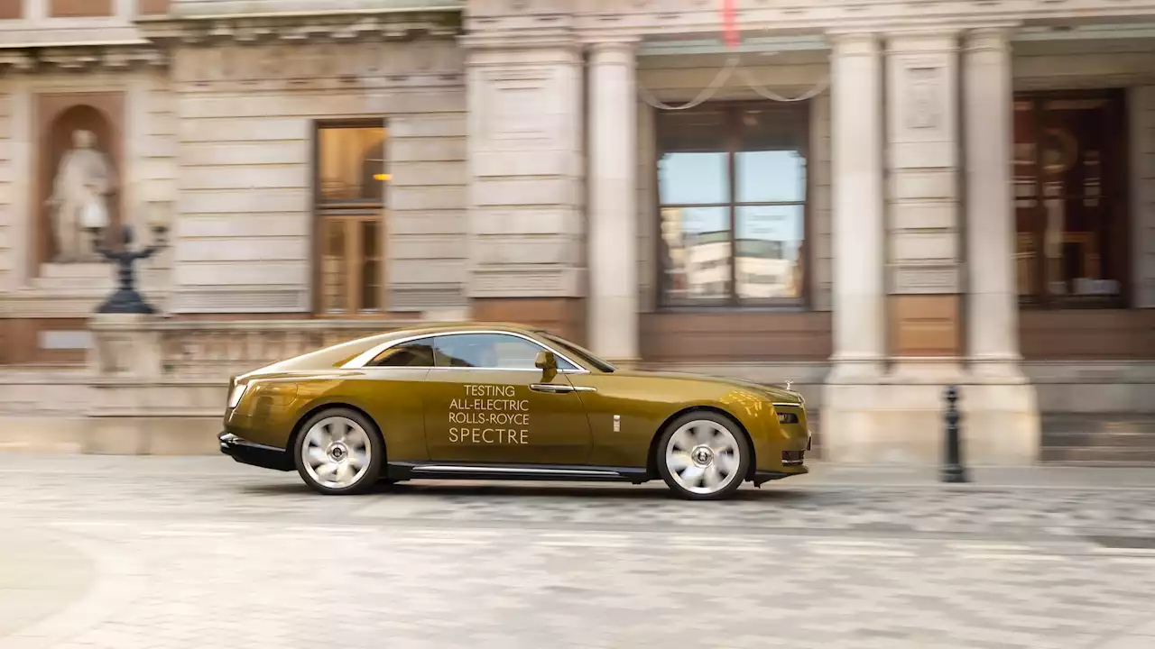 Rolls-Royce Spectre completes testing