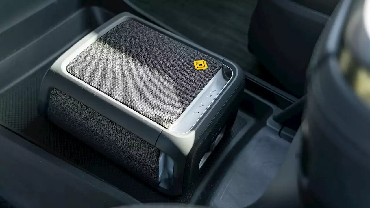 The Rivian R1T's Bluetooth Speaker Is More Than a Go-Anywhere Music Box