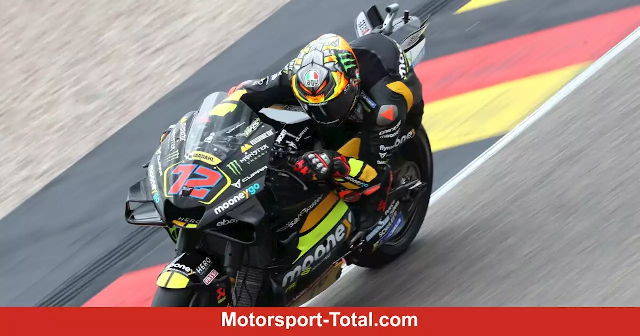 MotoGP Training 2 Sachsenring: Viele Stürze bei Bezzecchi-Bestzeit