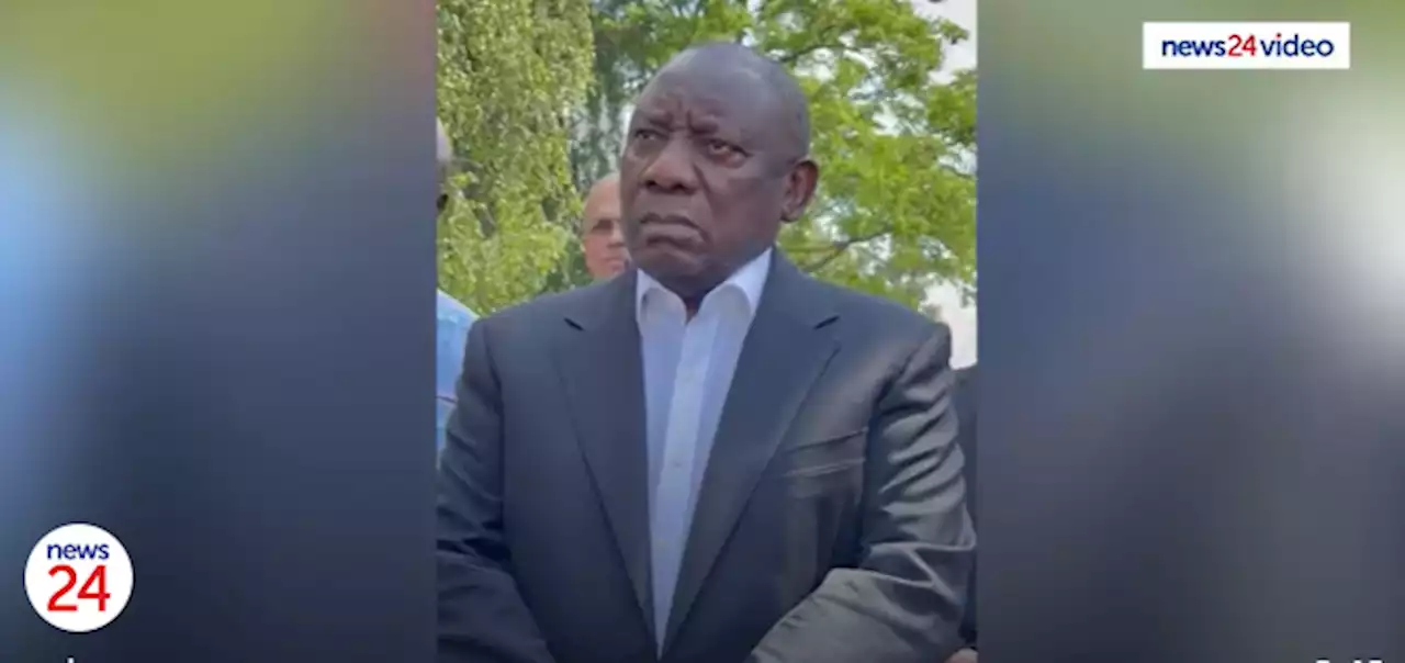 WATCH | Ramaphosa visits mass grave site in Ukraine | News24