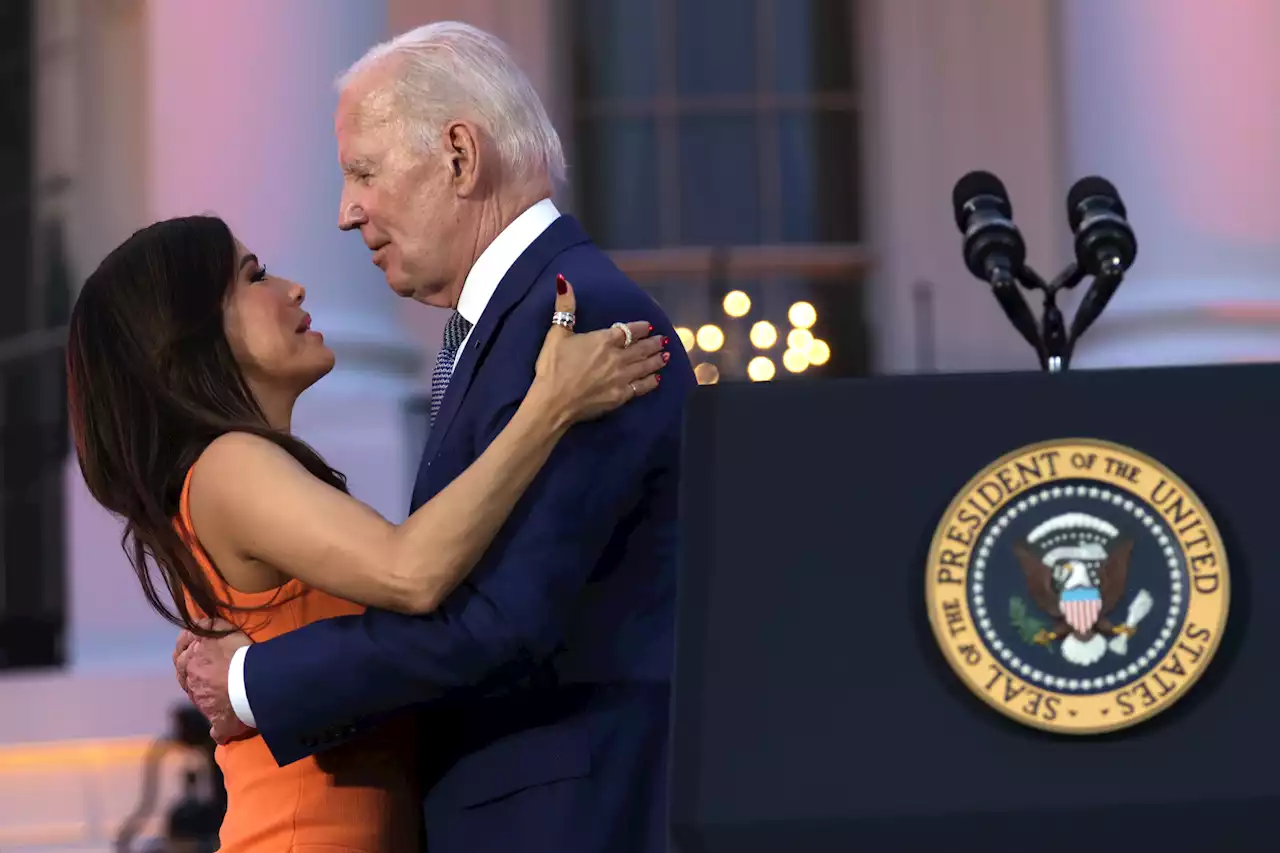 Joe Biden slammed for making 'creepy' joke about Eva Longoria's age