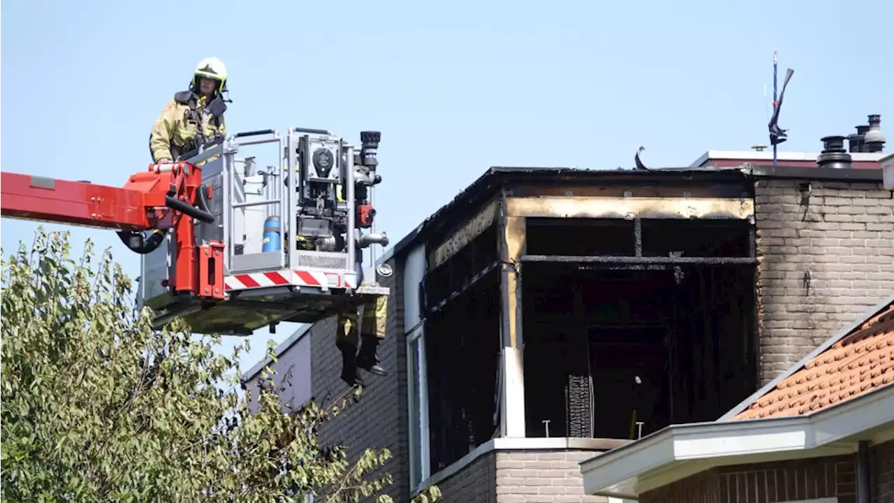 Flinke schade aan woning in Alkmaar na brand