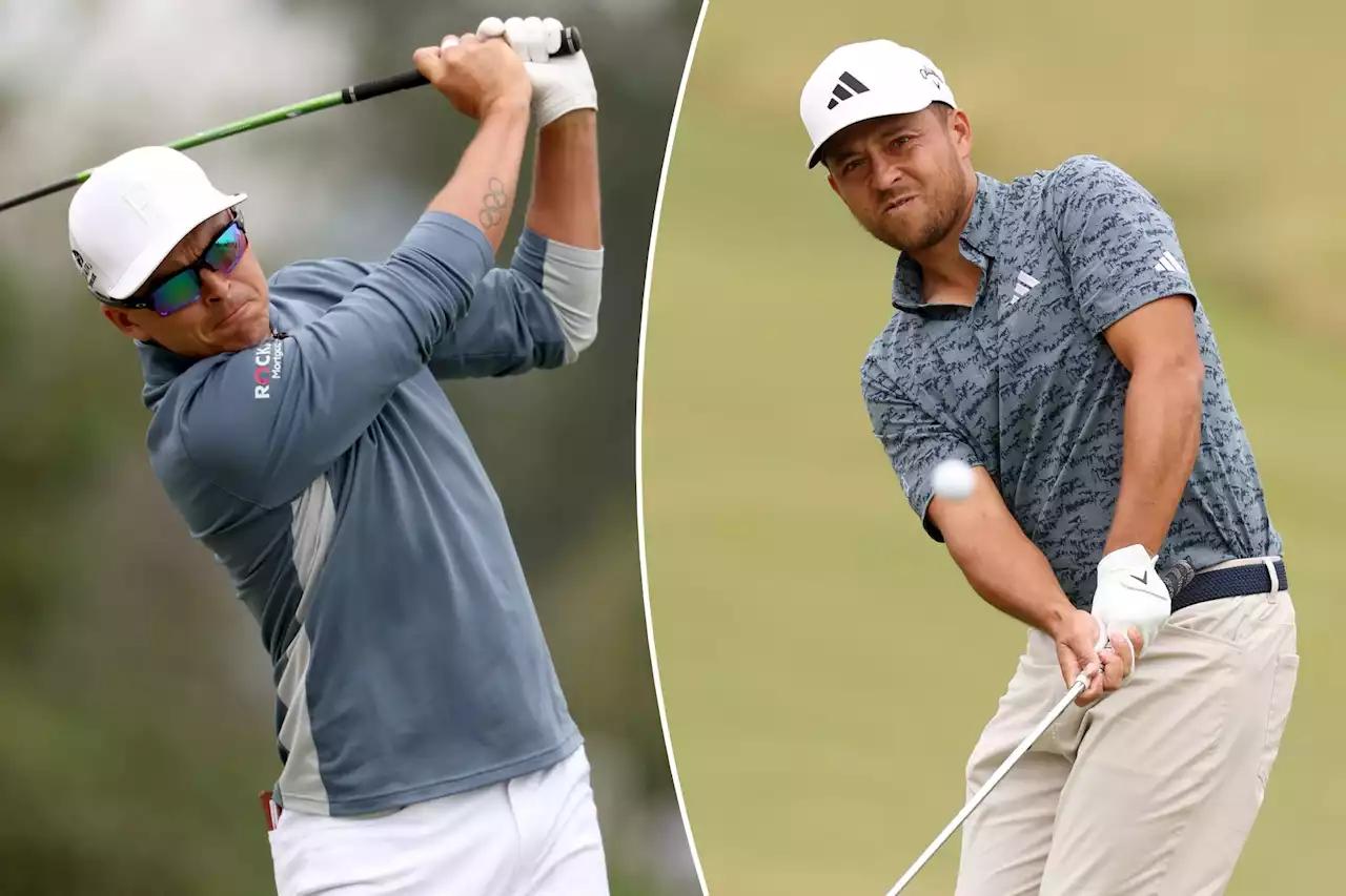 Rickie Fowler, Xander Schauffele hold US Open lead after record-setting 62s