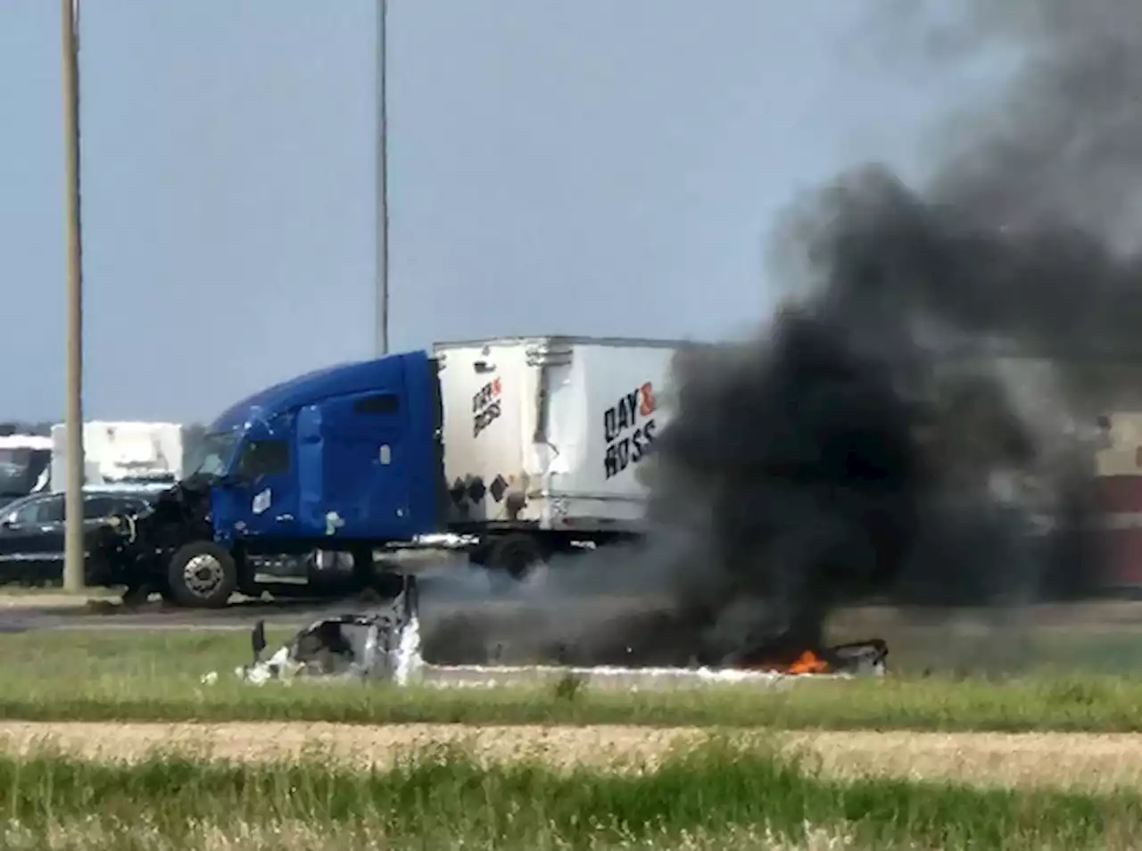 At least 15 dead after 'very serious' crash on Trans-Canada Highway in Manitoba