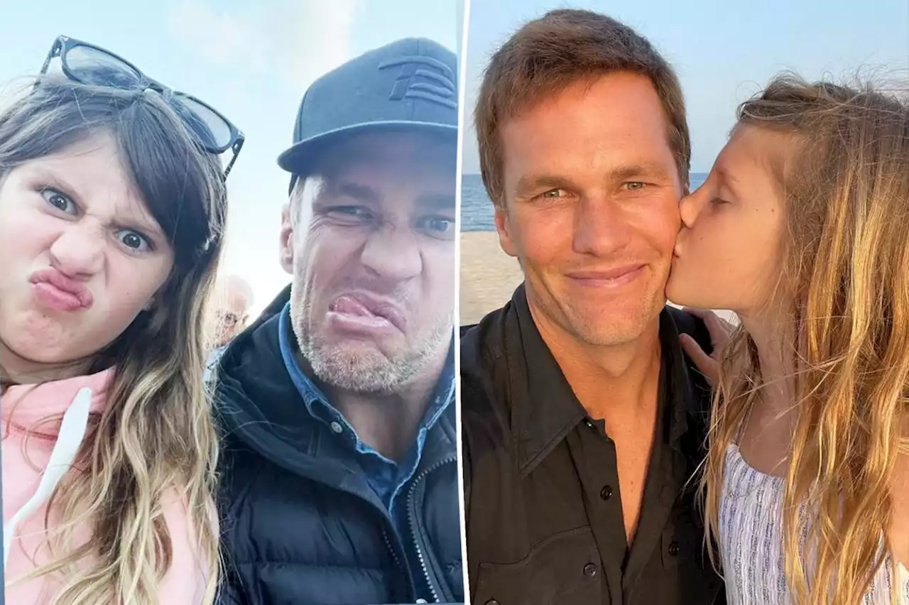 Tom Brady: Daughter Vivian will ‘kill me’ for posting ‘adorable’ funny-face selfie