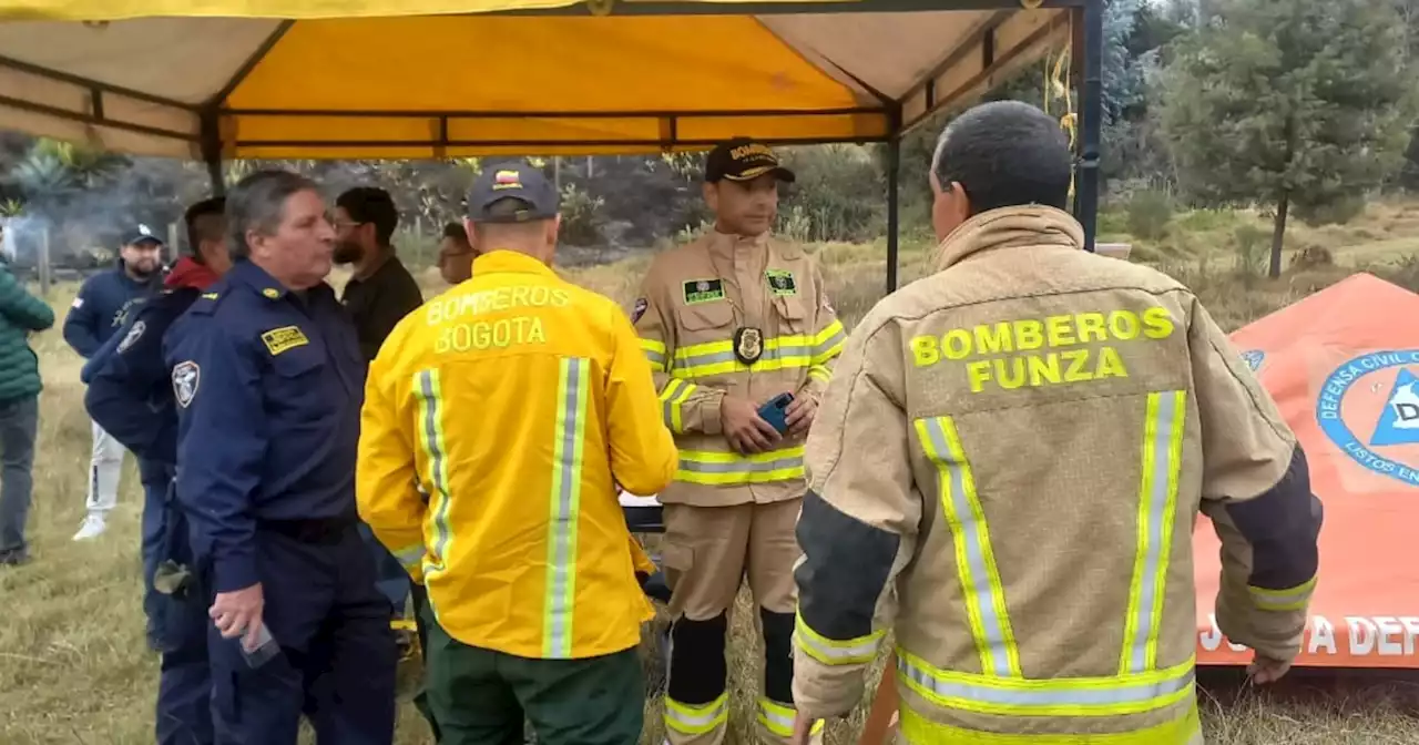 ¿Piensa viajar por Mondoñedo?: así está la vía por incendio forestal en Cerro Gordo, Mosquera