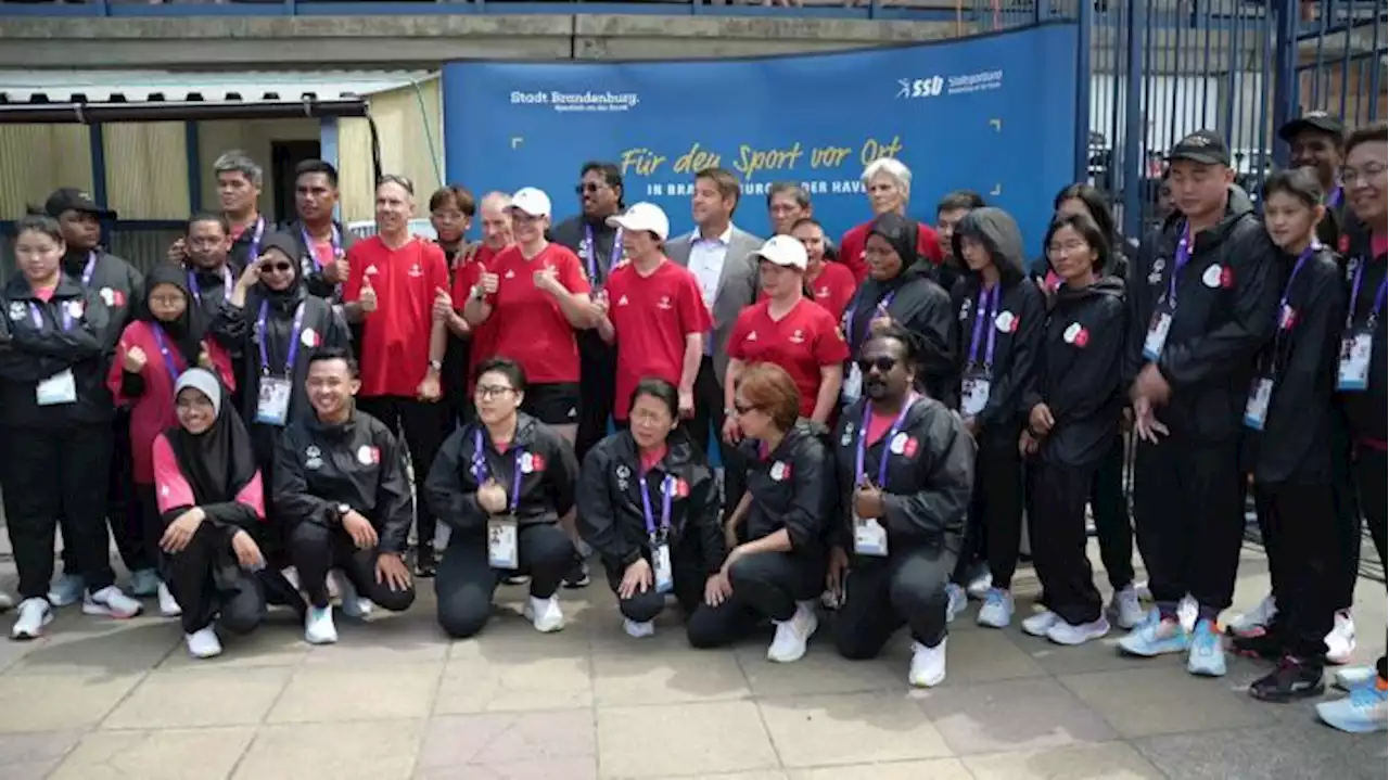 Malaysisches Team stimmt sich in Brandenburg auf Special Olympics ein