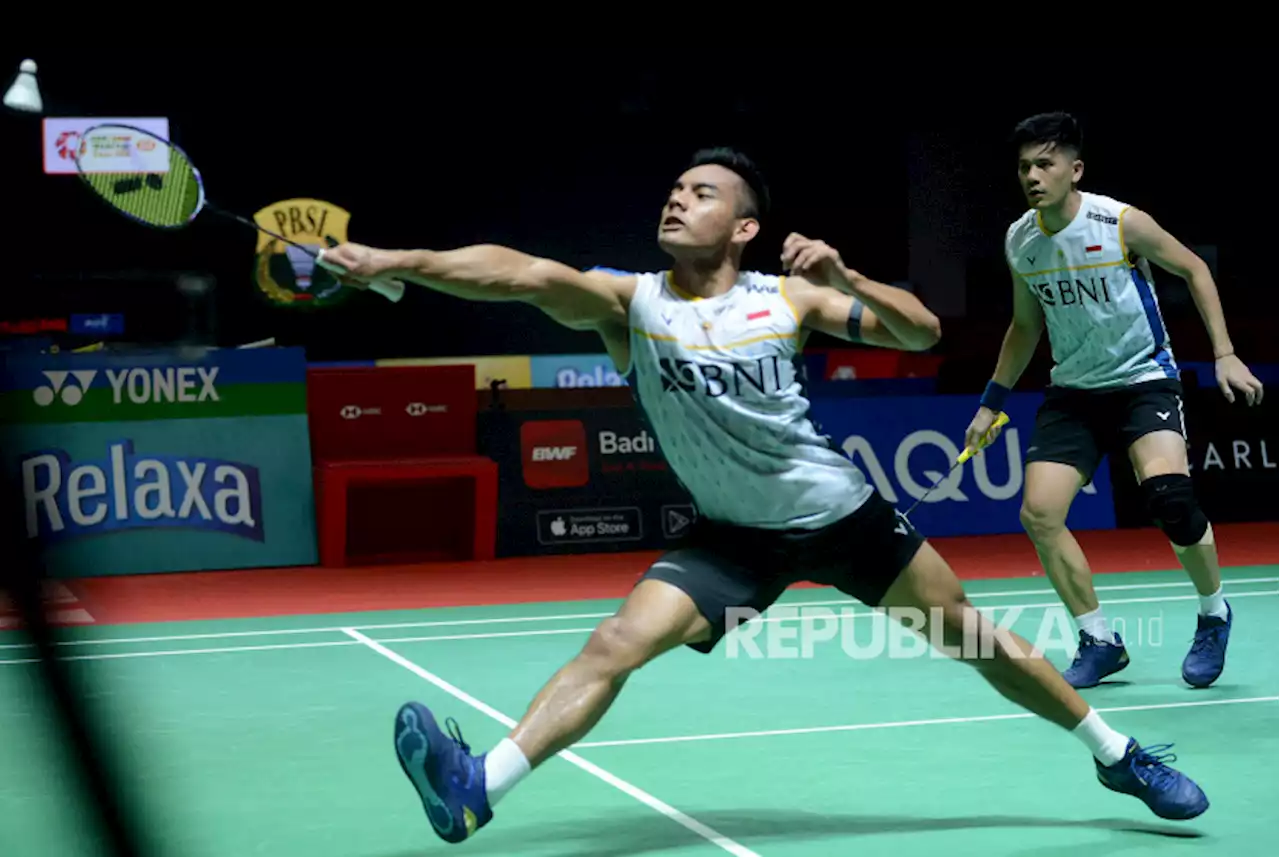 Indonesia Open 2023: Pramudya/Yeremia Menang Dramatis |Republika Online