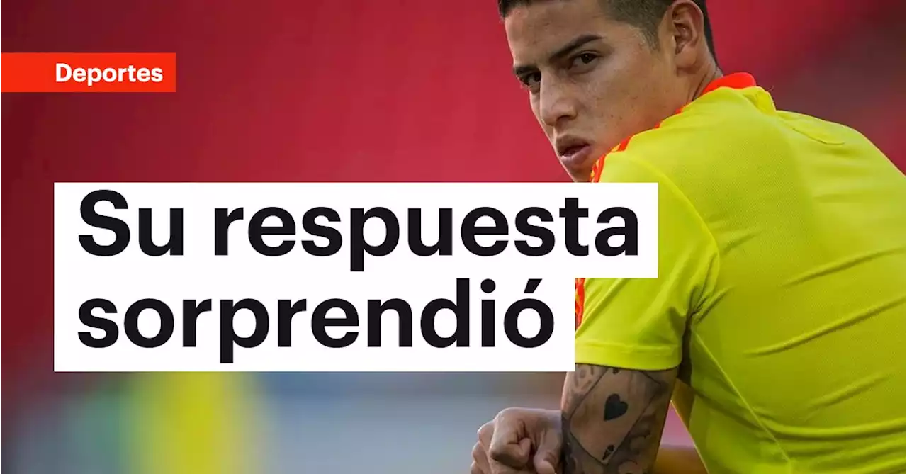 James Rodríguez eligió el equipo del FPC en el que desea jugar “desde niño”