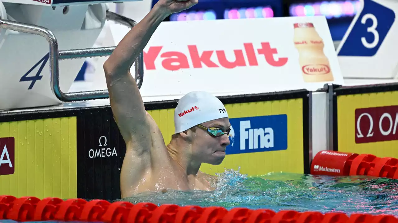 Natation: Léon Marchand, comme un poisson dans l’eau avant Paris 2024