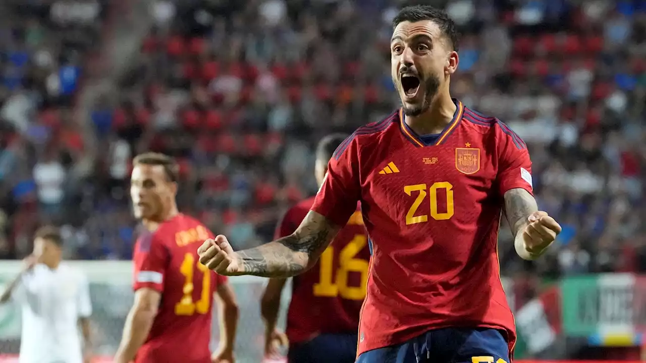 España 2-1 Italia: Joselu desatasca a la selección española