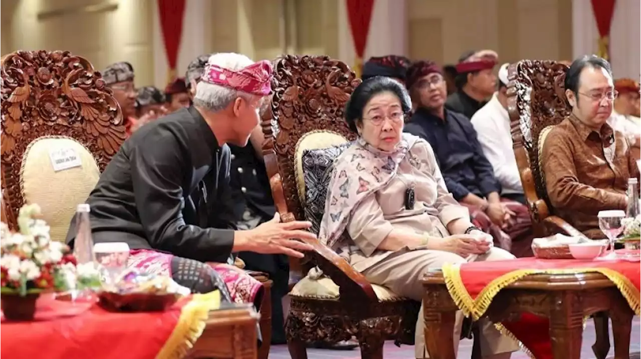 Acara Temu Budaya Jawa-Bali, Ganjar Pranowo: Rasanya Ibu Megawati Tak Boleh Pensiun