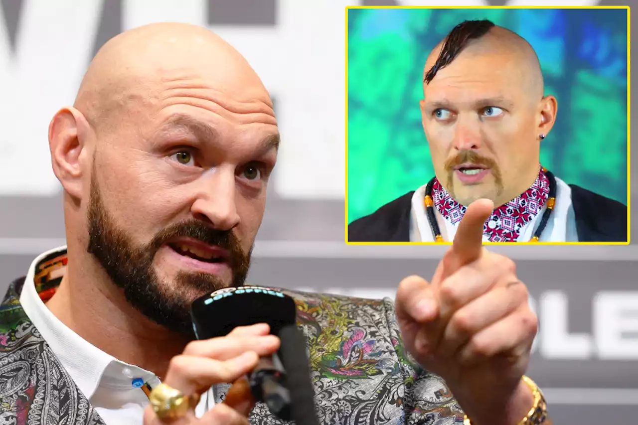 Tyson Fury won't fight Oleksandr Usyk unless he apologises for being 'a liar and a coward'