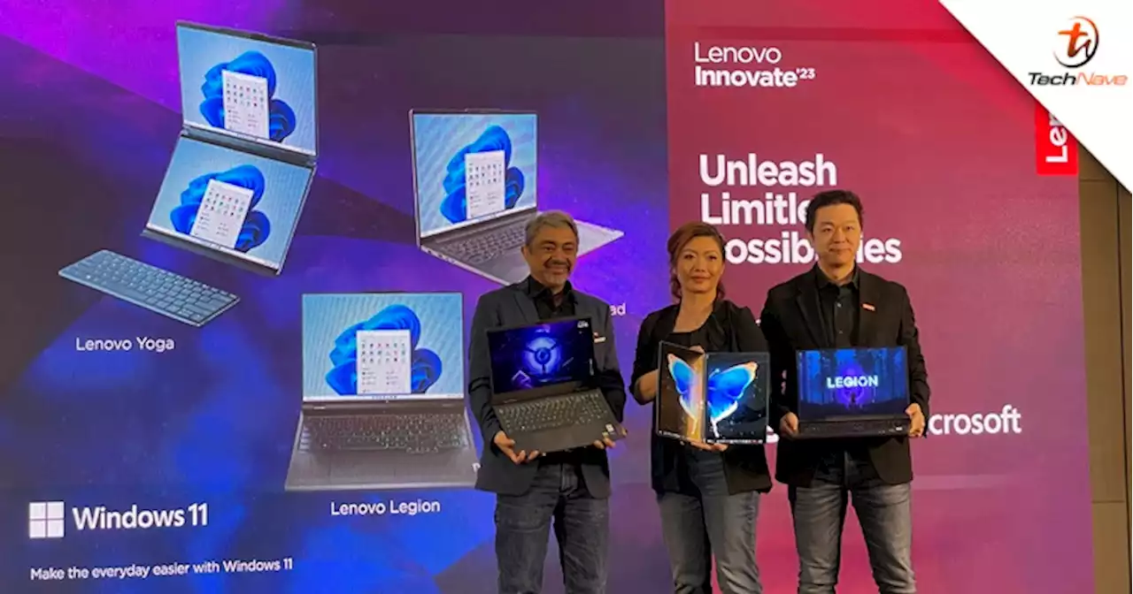 Lenovo launches Yoga Book 9i, LOQ, Legion Pro 5i, Tab P11 & IdeaPad Duet 5i in Malaysia, starting price from RM1699 | TechNave