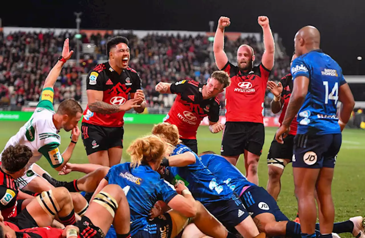 Crusaders slay Blues to reach Super Rugby final