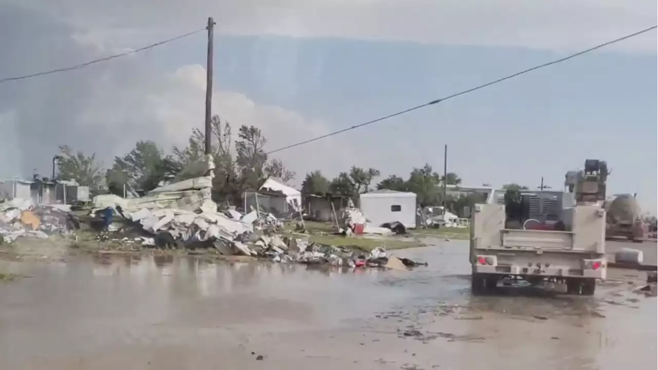 3 Killed, Dozens Hurt After Tornado Rips Through Texas Town