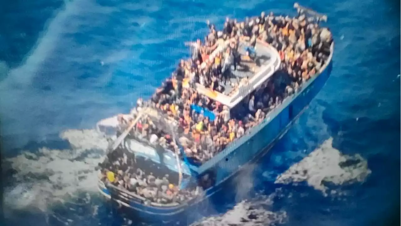 Capsized migrant boat in Greece had 100 children in hold, reports say