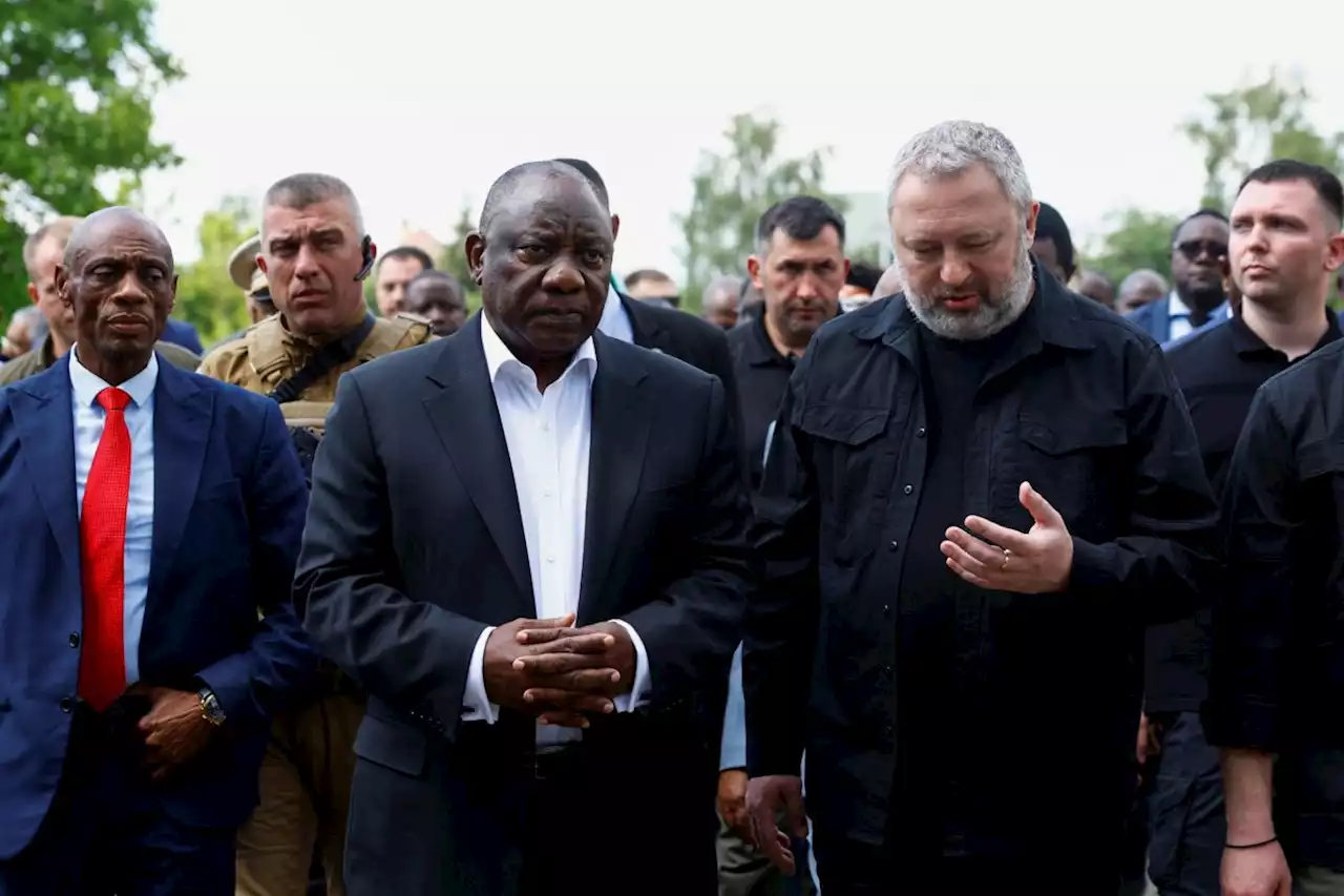 Kyiv under rocket attack as South African delegation visits Ukraine on peace mission