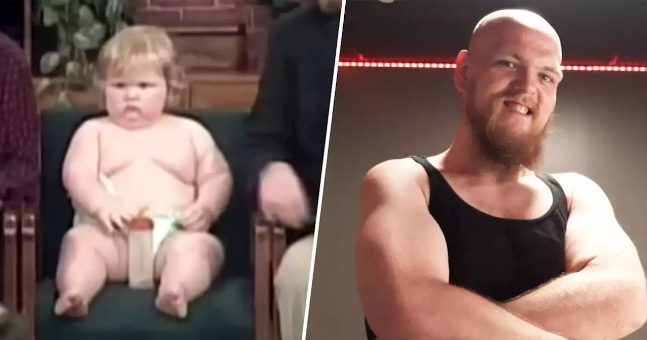 He was a 70-pound baby on 'Jerry Springer.' As an adult, he lost 220 pounds by walking