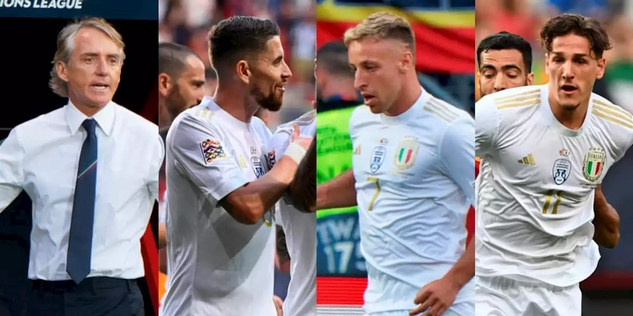 Pagelle Italia: Jorginho di classe, Frattesi con personalità, Zaniolo cala