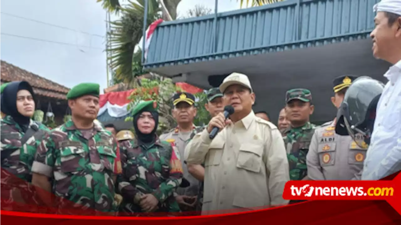 Sampaikan Pesan Presiden Joko Widodo, Menhan Prabowo Minta Babinsa Perkuat Pertahanan Buat Rakyat