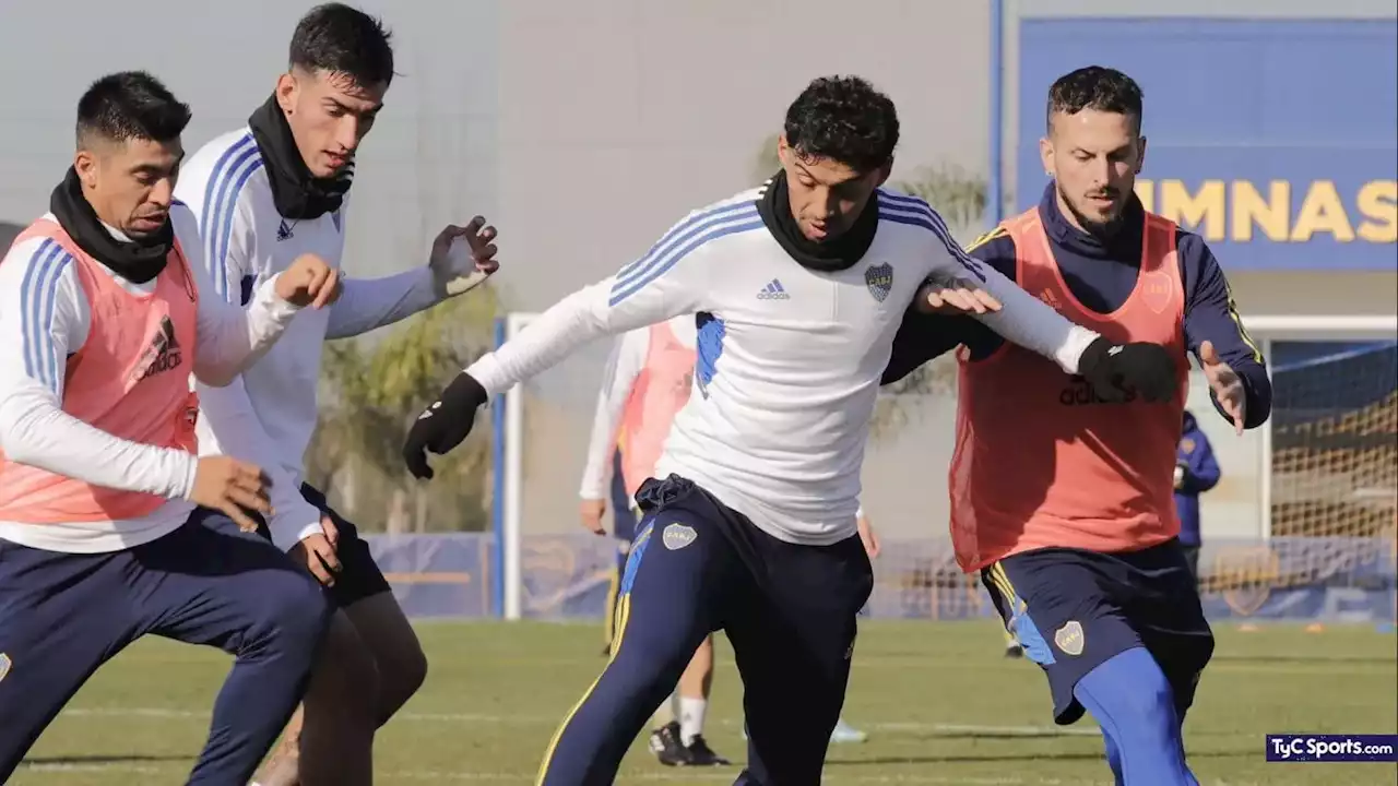 Los ensayos de Almirón en Boca para visitar a Godoy Cruz - TyC Sports