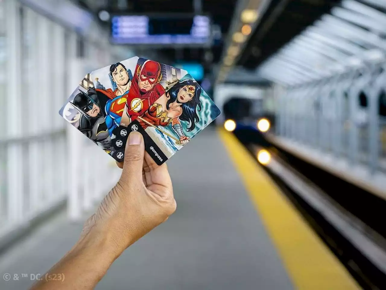 TransLink to sell limited edition DC superhero Compass cards on Friday