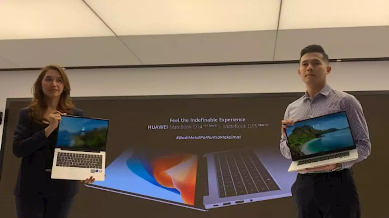 Huawei Dongkrak Kemampuan Matebook D14 dan D15, Begini Jadinya