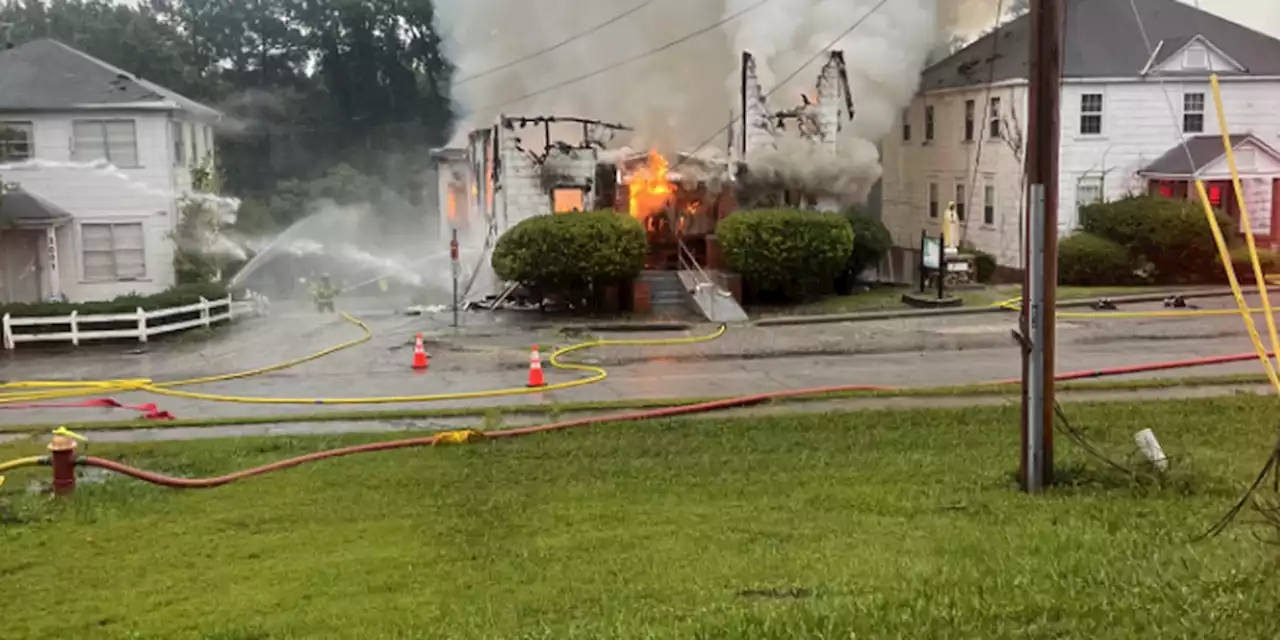 Investigators probe blaze that destroyed Tuskegee’s historic St. Joseph building